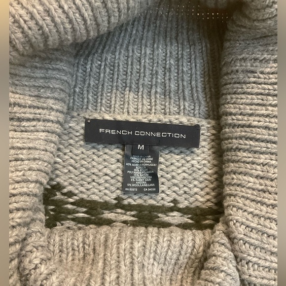 French Connection Crop Turtleneck Sweater - Picture 3 of 7